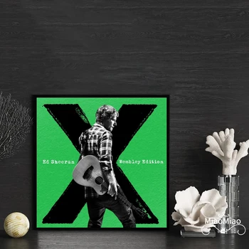 Обложка музыкального альбома Ed Sheeran X, плакат, печать на холсте, домашний декор, настенная живопись (без рамки)