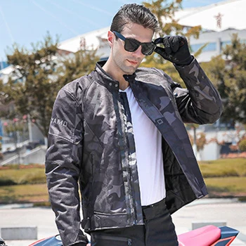 Камуфляжная мотоциклетная куртка + брюки, водонепроницаемая куртка для мотокросса, мужской мотокостюм, мотоциклетный костюм, куртка гонщика с защитой CE