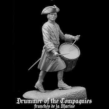 Разобранный 1/24 древний фэнтезийный человек солдат барабанщик франшес фигурка из смолы миниатюрные модельные наборы Неокрашенный