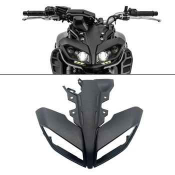 Для Yamaha MT09 MT-09 FZ09 FZ-09 2019-2020 2018 Передний Головной Обтекатель Мотоцикла Верхний Носовой Обтекатель Крышка Держателя Фары Неокрашенный