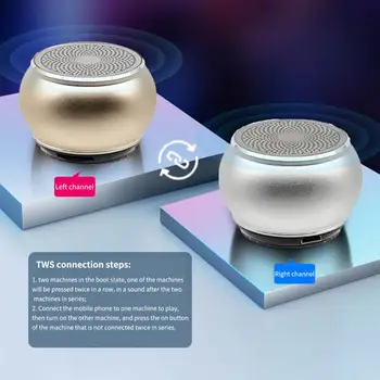 Голосовая трансляция С Высокой Громкостью, Совместимый с Bluetooth Сабвуфер5.0, Беспроводной Звуковой Блок для наружного использования