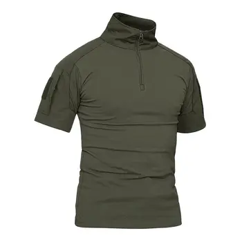 Летняя мужская футболка EKLENTSON, уличная рубашка для пеших прогулок, тактическая одежда для альпинизма