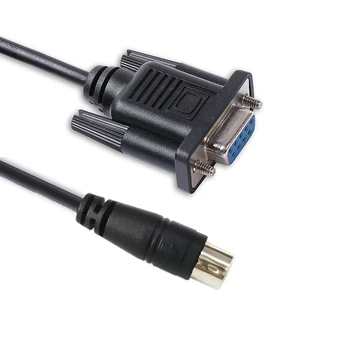 Разъем DB9 от RS232 до Mini Din 8-контактный разъем для кабеля программирования ПЛК серии Mitsubishi FX SC-09