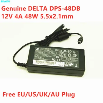 Подлинный DELTA DPS-48DB 12V 4A 48W Адаптер Переменного Тока Для Dahua Hikvision POE Мониторинг Видеонаблюдения Видеомагнитофон Источник Питания Зарядное Устройство