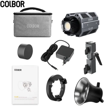 COLBOR CL60 COB video Light для Видеосъемки Вспышка камеры Фотографическое Освещение 2700K-6500K RGB Youtube tiktok Lamp APP Control