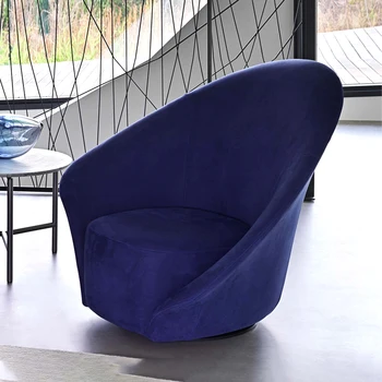 Итальянское минималистское дизайнерское кресло для отдыха, диван-кресло, тканевый художественный балкон, тигровое кресло, легкое роскошное одноместное сиденье
