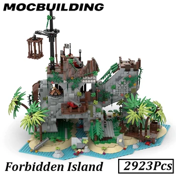Island Moc Строительные блоки Кирпичная пристройка для 21322 Pirates of Barracuda Bay Подарок для детей