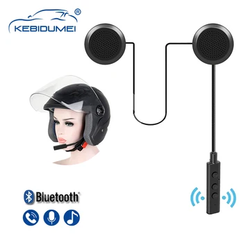 Гарнитура для мотоциклетного шлема BT-M Bluetooth 5.0, ультратонкие наушники для мото, Беспроводной динамик, Громкая связь, воспроизведение музыки