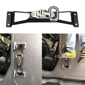 1 шт. стальная боковая дверь маленькая педаль для Jeep для Wrangler JK 2007-2017 J257