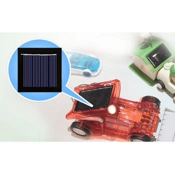 5шт Мини-Солнечная Панель Из Поликристаллического Кремния DIY Зарядное Устройство 30x25 мм 1 В