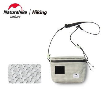 Сумка для отдыха Naturehike 3Л большой емкости Zero Wallet для путешествий на открытом воздухе Водонепроницаемая сумка на молнии для отдыха с наклоном через плечо