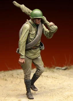 [tuskmodel] фигурки советских солдат в масштабе 1 35 из смолы в пути