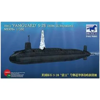 Сборка модели 1/350 British S-28 submarine Toys