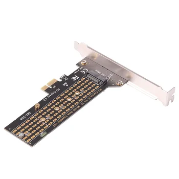 SSD EM2-5106 M.2 к PCI-E 1x Riser Card для M-Key NVME/B-Key SATA PC Adapter Kit