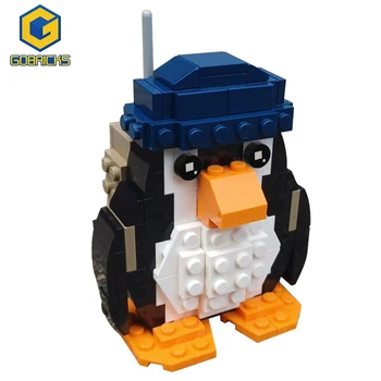 MOC Penguin Коллекция строительных блоков, Обучающая модель для детей 