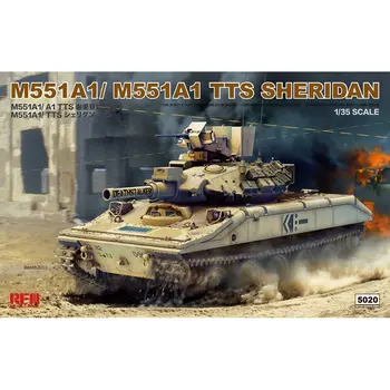 Модель Ржаного поля RFM RM-5020 1/35 M551A1/A1 TTS Sheridan - Набор масштабных моделей