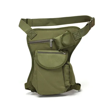 Наружная портативная прочная камуфляжная тактическая сумка для ног, походная сумка для альпинизма, верховой езды, многофункциональная водонепроницаемая поясная сумка