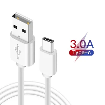 Кабель USB C, кабель Type C, зарядный USB-кабель 3A для Samsung S21, Xiaomi 11 Pro, кабель для передачи данных USB Type C, USB C