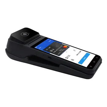 Портативная кассовая система Z92D с NFC для 4G, портативная кассовая система Android с принтером для регистрации чеков, билетов, отпечатков пальцев.