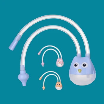 Силиконовый детский назальный аспиратор для чистки носа Вымойте нос Уход за ребенком Носовой ингалятор для предотвращения обратного потока