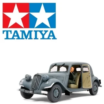 Tamiya 35301 Citroen Traction 11CV Автомобиль в масштабе 1:35, Наборы для сборки моделей, хобби, Статические игрушки для взрослых, сделай сам