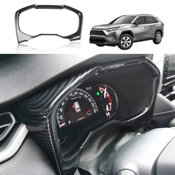 1 шт. автомобильные аксессуары Декоративная рамка для дисплея приборной панели, отделка крышки, подходит для Toyota RAV4 2019-2022 Аксессуары