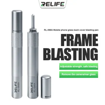 RELIFE RL-066A Blasting Pen Инструменты Для Разборки Камеры Заднего Вида Помощник По Ремонту Заднего Стекла Для iPhone X-13promax