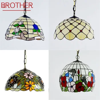 Подвесной светильник BROTHER Современные светодиодные креативные светильники Красочные Декоративные для дома, гостиной, столовой