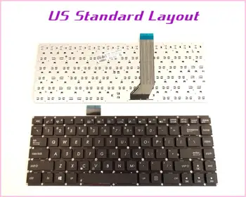 Новая клавиатура с американской Раскладкой для Ноутбука ASUS VivoBook S400 S400C S400CA S400E AEXJ7U01110/Тетрадь Без рамки