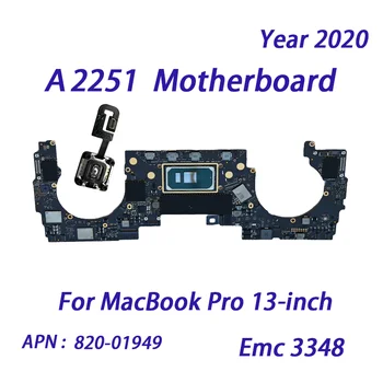 Замена Логической Платы Macbook Pro A2251 С Идентификатором 2020 13 