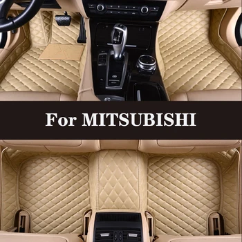 Автомобильный коврик HLFNTF Full Surround на заказ для Mitsubishi ASX (7 мест) Grandis (6 мест/7 мест) Pajero V97 (7 мест) Автомобильные аксессуары