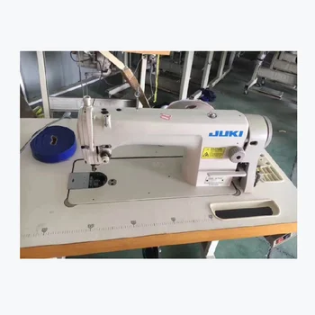 Подержанная высокоскоростная машина для слесарной прошивки Jukis DDL-8700 с 1 иглой, используемая в промышленных