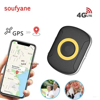 Водонепроницаемый 4G GPS-трекер для домашних животных, отслеживающий в режиме реального времени ограждение безопасности, SOS, локатор для домашних собак, детей и родителей, Маленький Rastreador