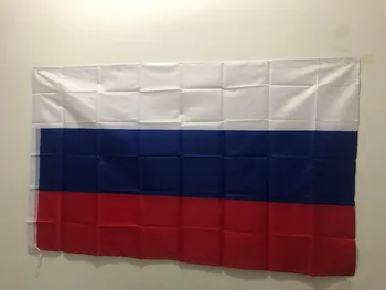 Декоративный баннер с флагом России 90x150 см