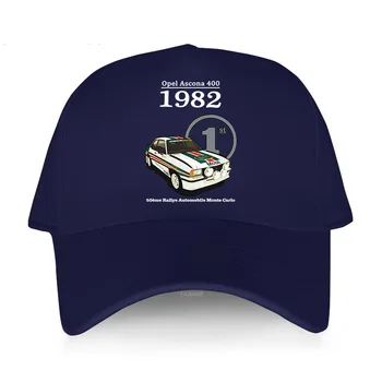 Новейшая мужская Бейсболка Basebll, Повседневная взрослая однотонная шляпа с коротким козырьком OPEL ASCONA 1982, Модная Кепка для женских Популярных Регулируемых Шляп