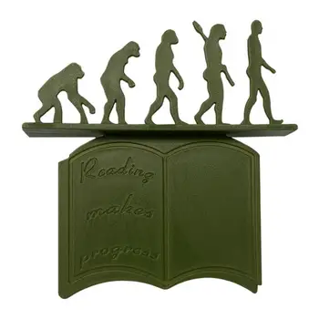 Отличная канцелярская закладка-знак в форме животного, однотонный зажим для закладки в форме обезьяны для чтения