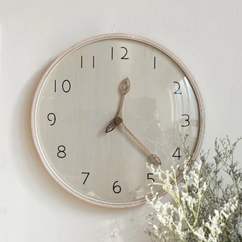 Милые Часы Настенный Декор для дома Винтажный Скандинавский Дизайн Минималистичная Скандинавская Современная гостиная Horloge Murale Wall Art Decor QZ