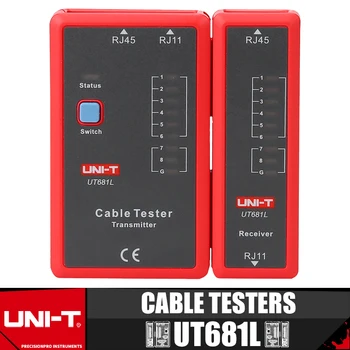 UNI-T UT681L Тестеры Кабеля HDMI Трекер LAN Автоматический Сетевой Светодиодный Тестер Ethernet Телефон BNC HDMI Инструмент Для Ремонта