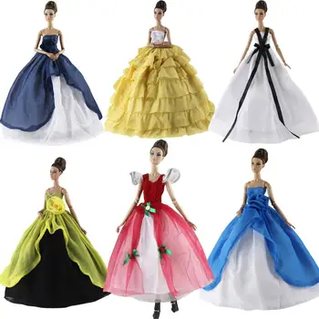 Модное пальто ручной работы 1/6, вечернее свадебное платье 30 см, кукольная одежда для куклы Барби, аксессуары для куклы, игрушка