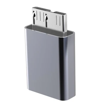 Адаптер Micro B USB3.0 к разъему USB C Type-C для мобильного телефона с разъемом жесткого диска Конвертер Прямая поставка