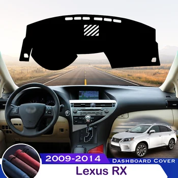 Для Lexus RX 2009-2014 AL10 RX270 RX350 RX450h 350 Крышка Приборной панели Автомобиля Избегайте Светового Коврика Приборная Платформа Настольный Коврик Приборная Панель Ковер