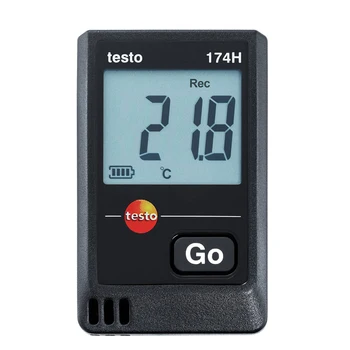 Мини-регистратор данных Testo 174H, регистратор данных, измеритель температуры и влажности, тестер, запись
