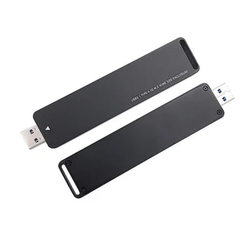 Корпус NVME Case M.2 Корпус SSD M.2 USB-адаптер SSD M2 Корпус SSD BOX USB 3.1 Type-A -PCI-E M.2 Корпус мобильного жесткого диска NVME