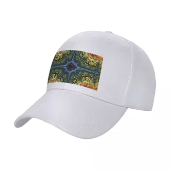 Набор Мандельброта с цветочным рисунком, кепка с фрактальным увеличением, бейсбольная кепка роскошного бренда, мужская кепка, женская