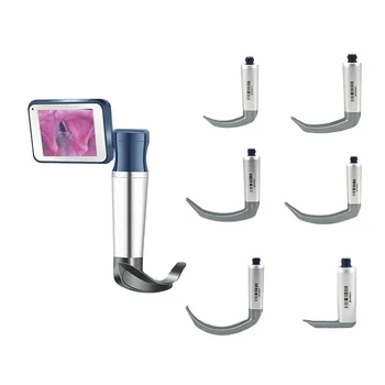 Высококачественный видеоларингоскоп безопасности BESDATA с 6 лезвиями Type-C USB для клинической анестезии