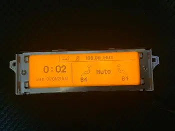 Многофункциональный USB Bluetooth Желтый экран монитора 12pin для Peugeot 307 407 408 citroen C4 C5