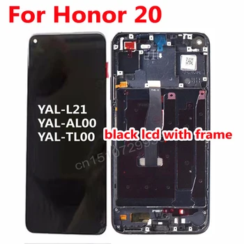 Оригинальный LTPro Лучший ЖК-дисплей Сенсорный экран Дигитайзер в сборе Датчик + рамка для замены телефона Huawei Honor 20 Pantalla