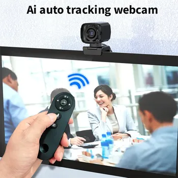 1080p 30 Кадров В секунду Мини-Веб-камера USB Веб-Камера Камера С Микрофоном 350 ° Слежения за Человеком для ПК Планшета Камера Движения С Автофокусировкой