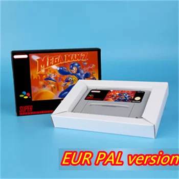 для игровой карты Mega Man 7 16bit для игровой консоли SNES версии EUR PAL