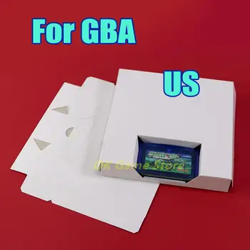 1 шт. Картонная коробка для замены внутренней вставки из картона для игрового картриджа Gameboy GBA